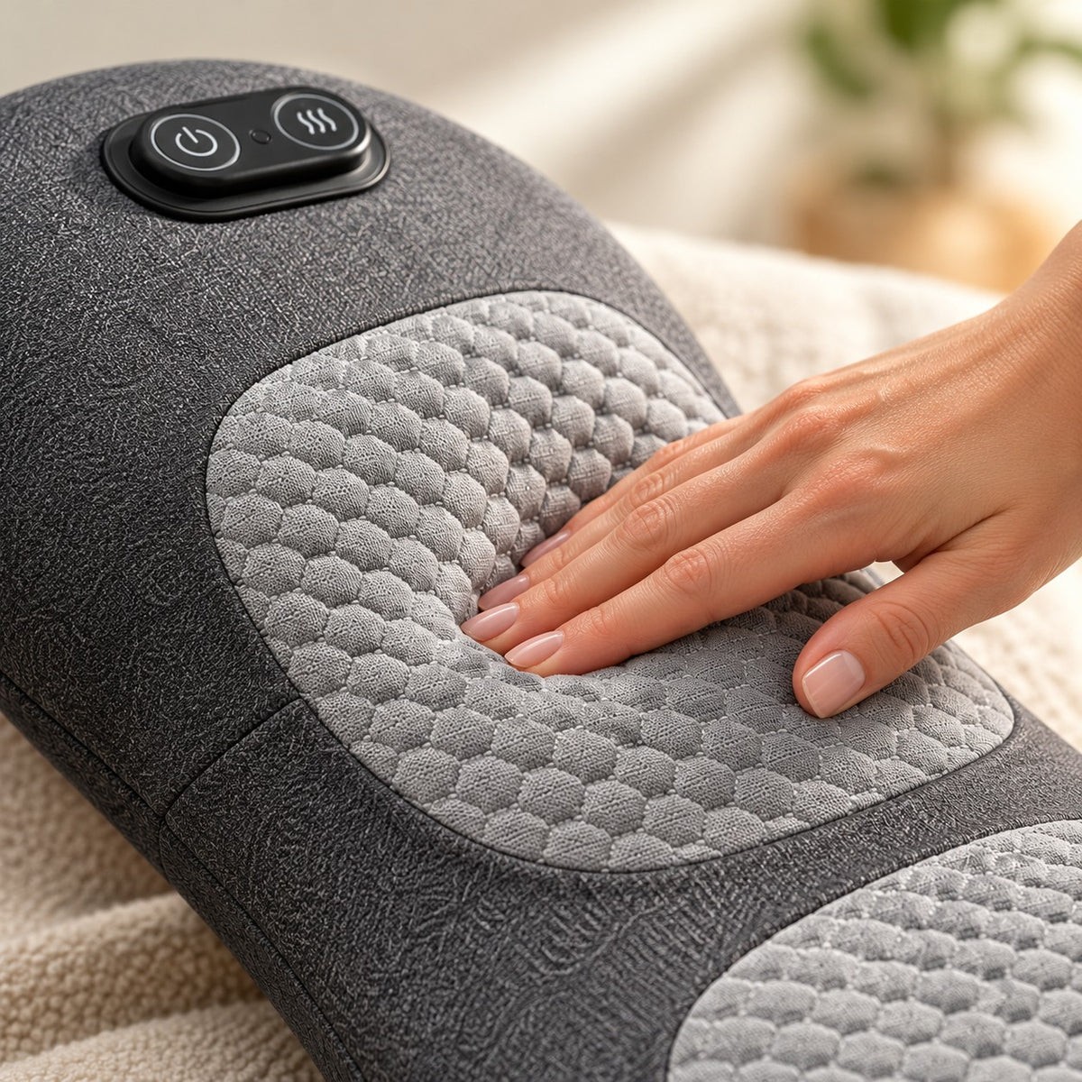 AlignBack 3-in-1 Back Stretcher with Heat & Massage